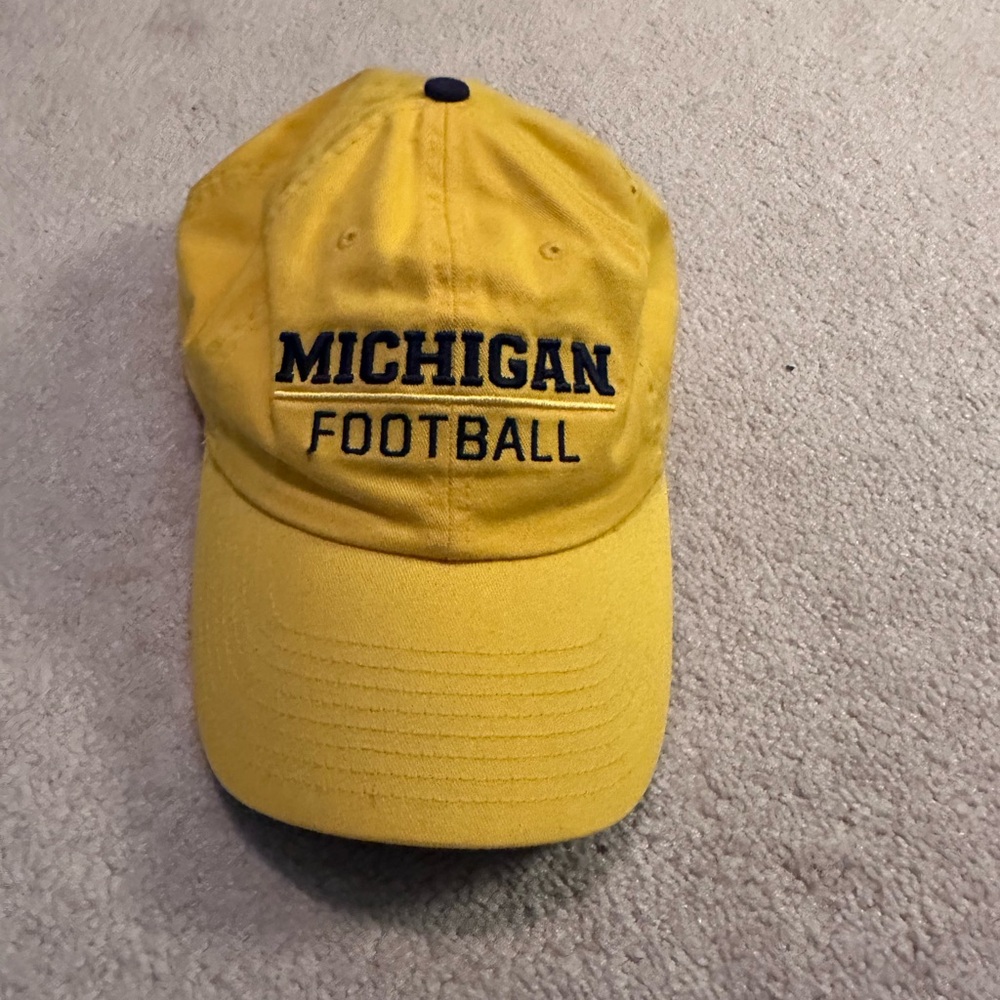 Nike Yellow Michigan Football Cap